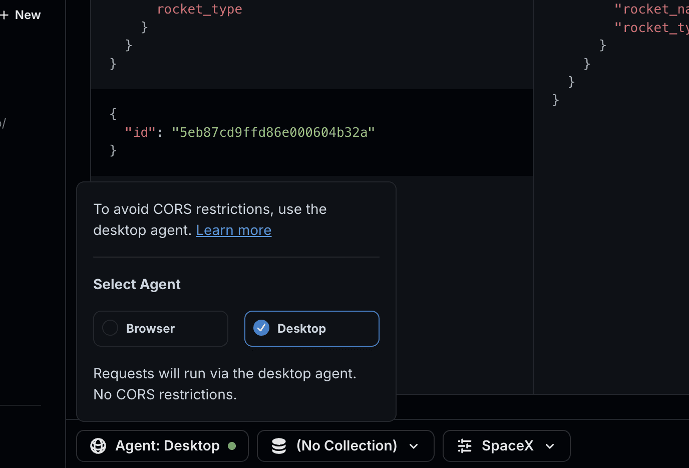 Use the CORS proxy