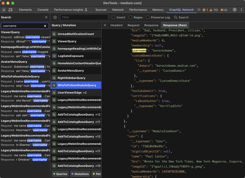 GraphQL Network Inspector Docs — Overstacked