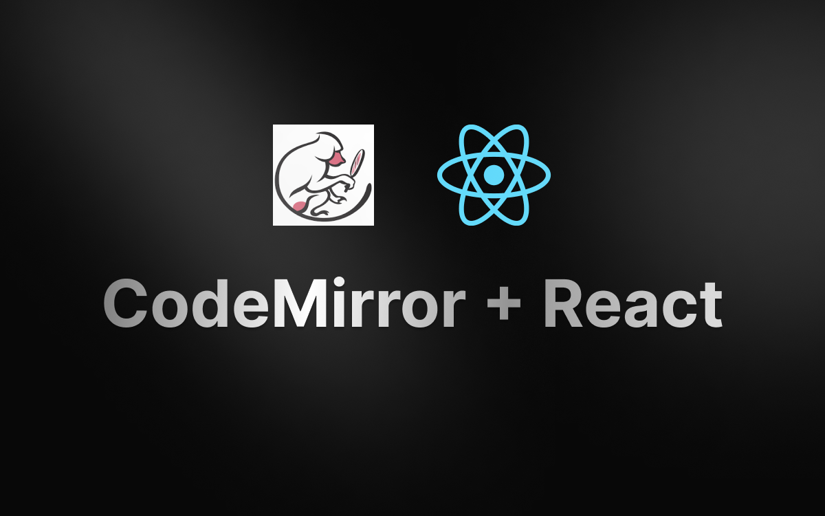 Integrating CodeMirror with React