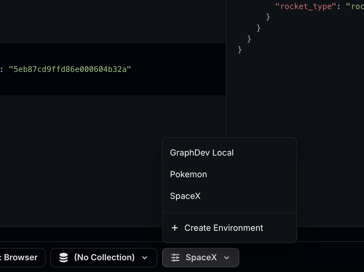 Add a new environment